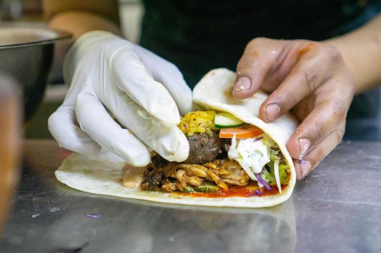 Durum Burrito com Queijo Menu