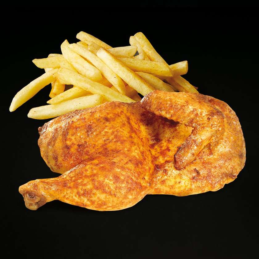1/2 Chicken + Regular Chips