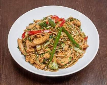 Chicken Yakisoba