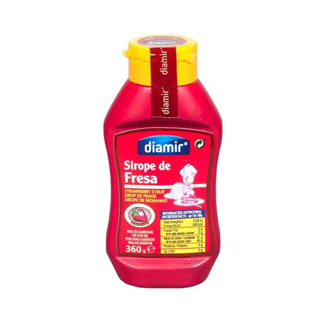 Braškinis užpilas DIAMIR, 360g (baigiasi galiojimas)