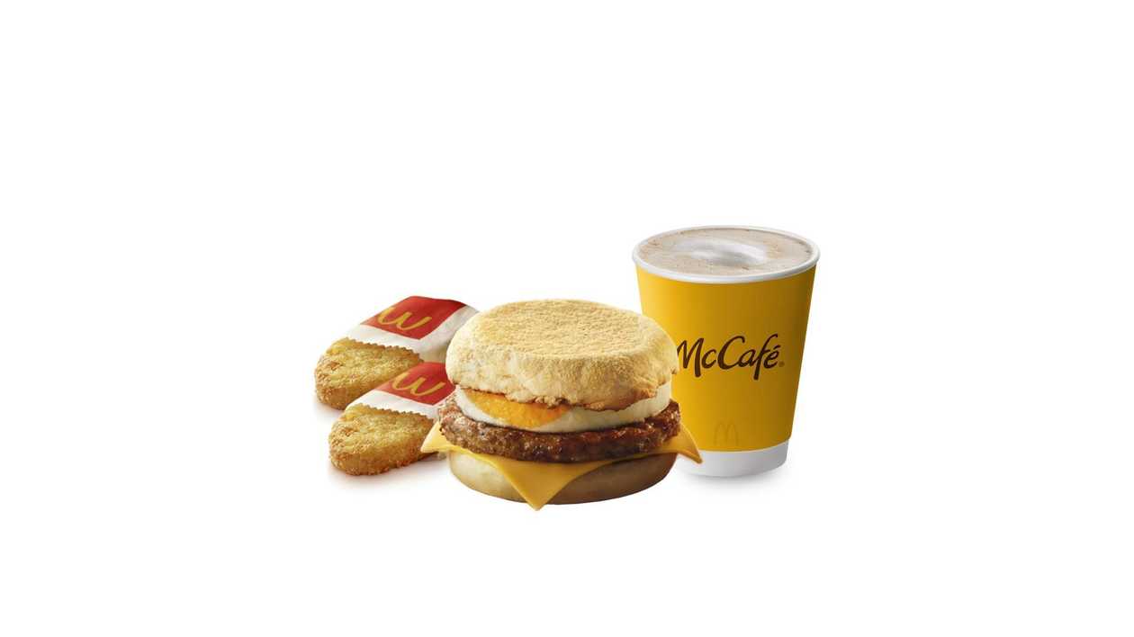 Didelis McMuffin™ su kiauliena ir kiaušiniu kompleksas