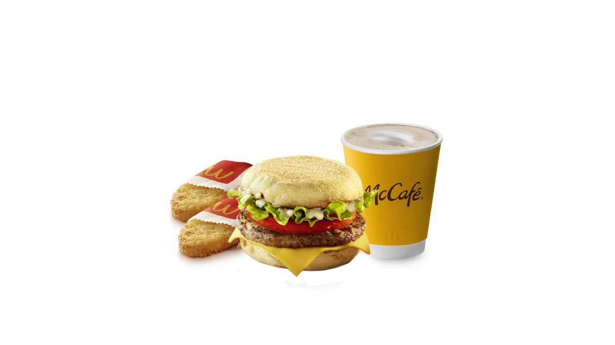 Didelis DeLuxe McMuffin™ su kiauliena kompleksas