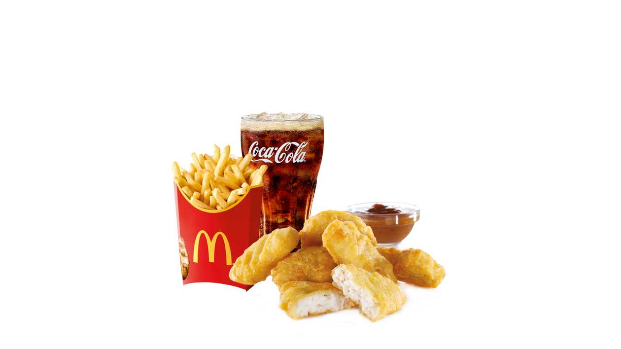 Didelis Chicken McNuggets™ 6 vnt. kompleksas + 1 padažas