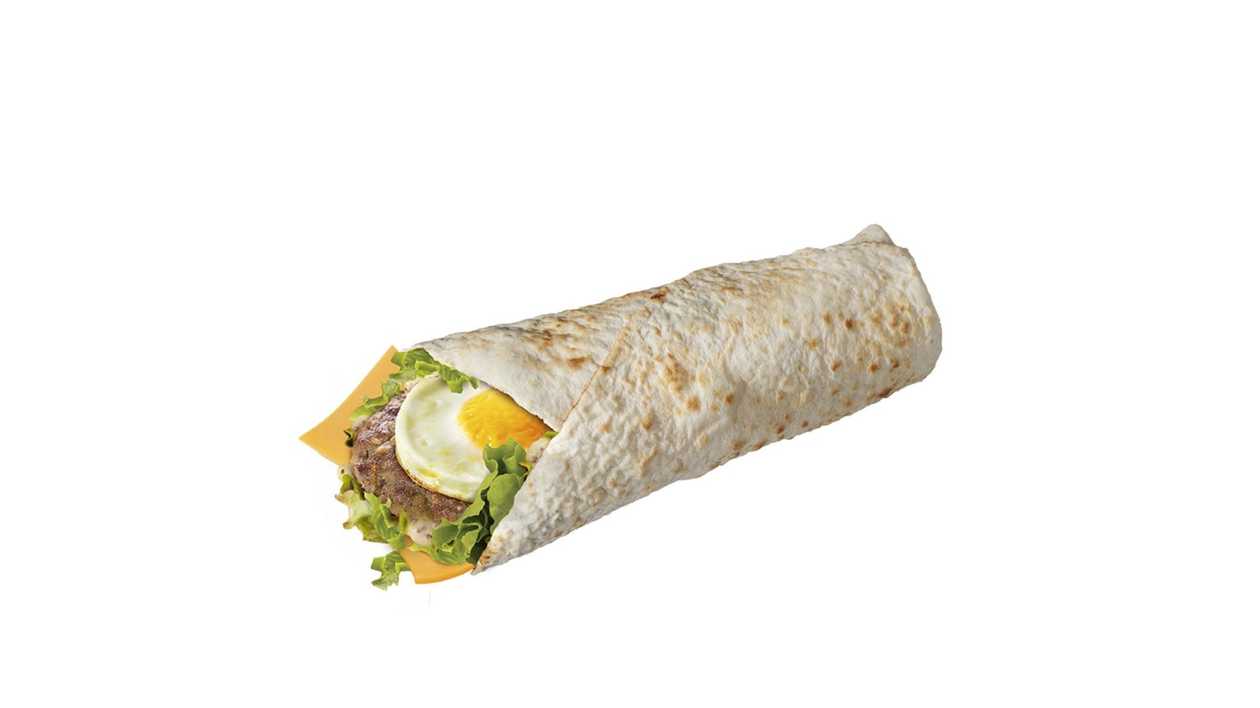 Pusryčių McWrap™ su kiauliena ir kiaušiniu