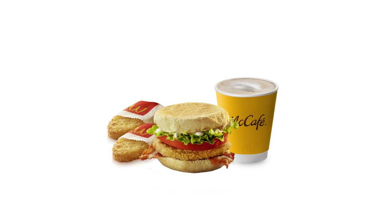 Didelis DeLuxe McMuffin™ su vištiena kompleksas