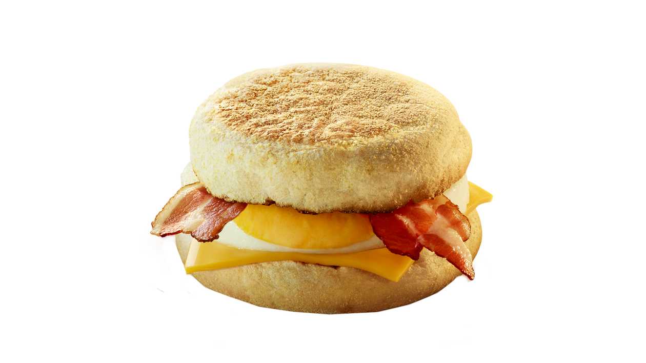 McMuffin™ su šonine ir kiaušiniu