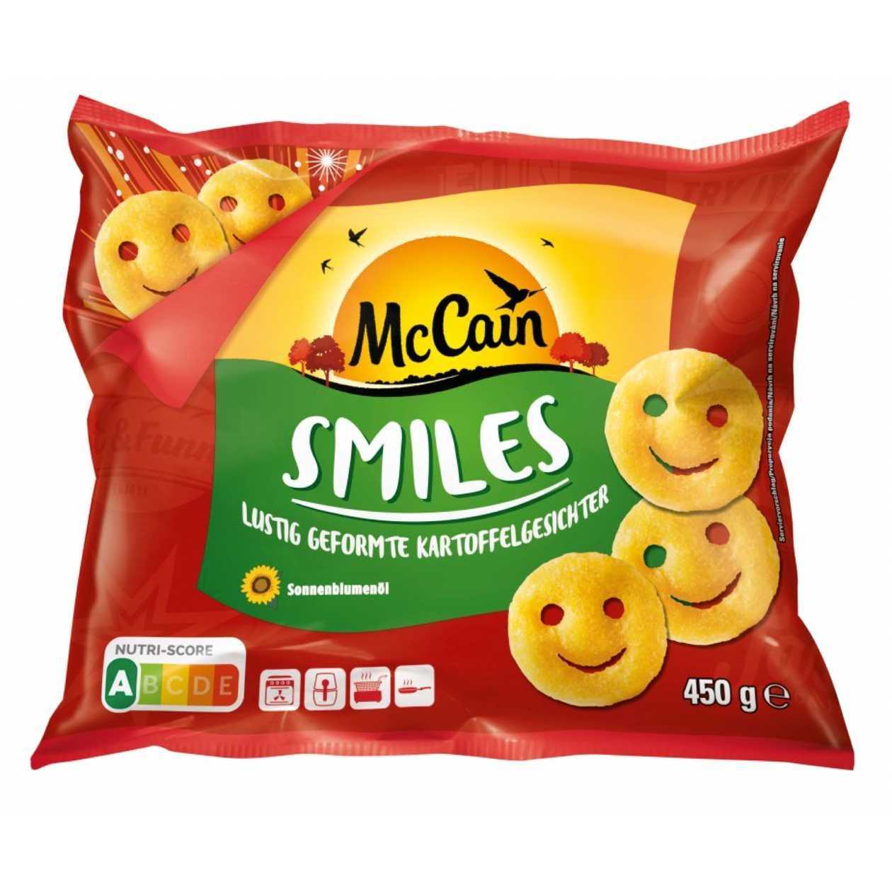 Buzie Ziemniaczane Smiles McCain 450g