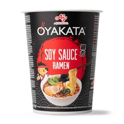 Oyakata, Ramen Soy Sauce Flavored Instant Noodle Soup, 63g