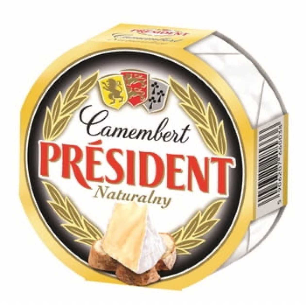 Camembert Naturalny President 120g