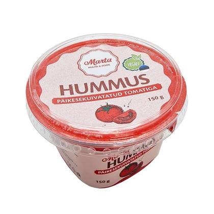Marta Pagar, Hummus with Sundried Tomatoes, 150g