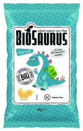 Chrupki Sól Morska Bezglutenowe BIO BioSaurus 50 g