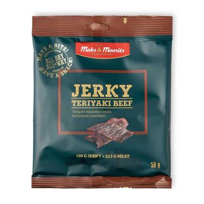 Jerky, Teriyaki Beef, 50g