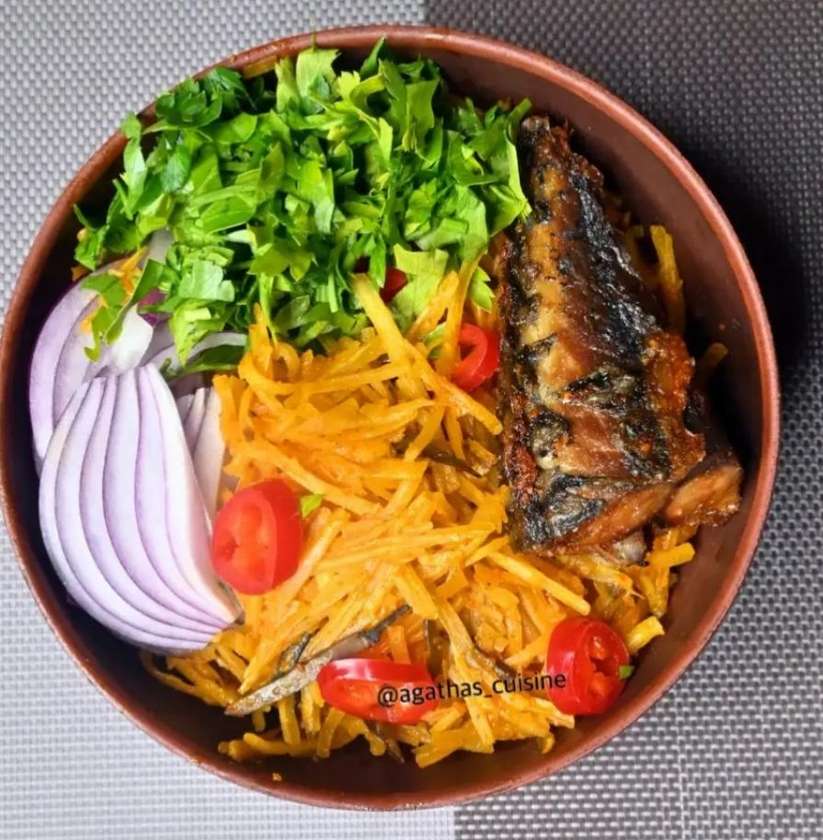 Abacha with Ugba