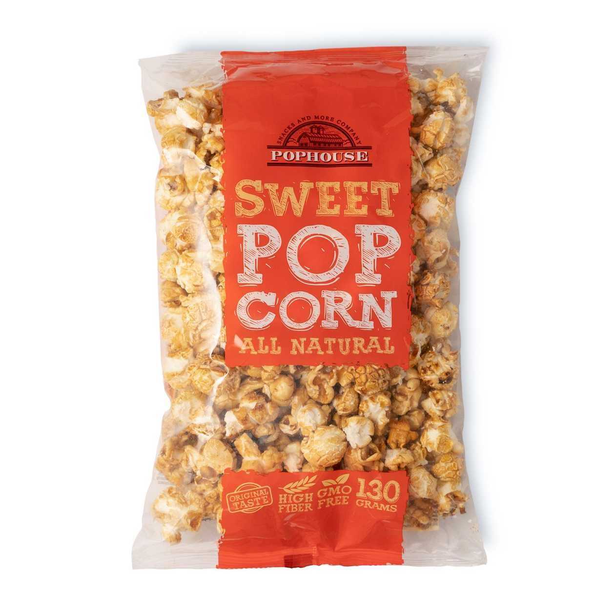 Pophouse, Sweet popcorn, 130 g