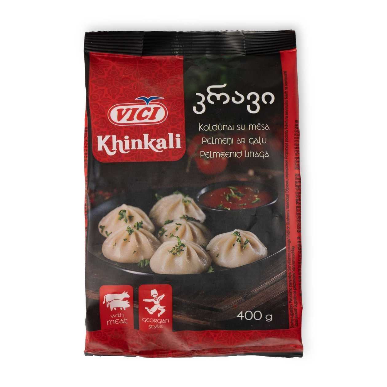 Viči, Dumplings with meat 'khinkali', 400 g