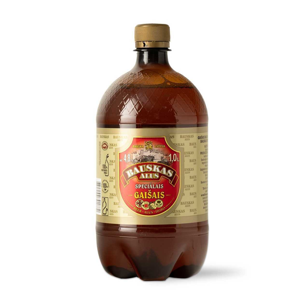 Bauska, Light beer Speciālais, 4.8%, 1 l