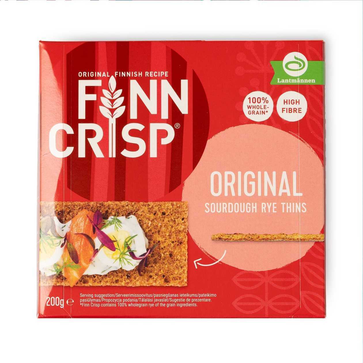 Finn Crisp, Thin rusk bread original, 200 g