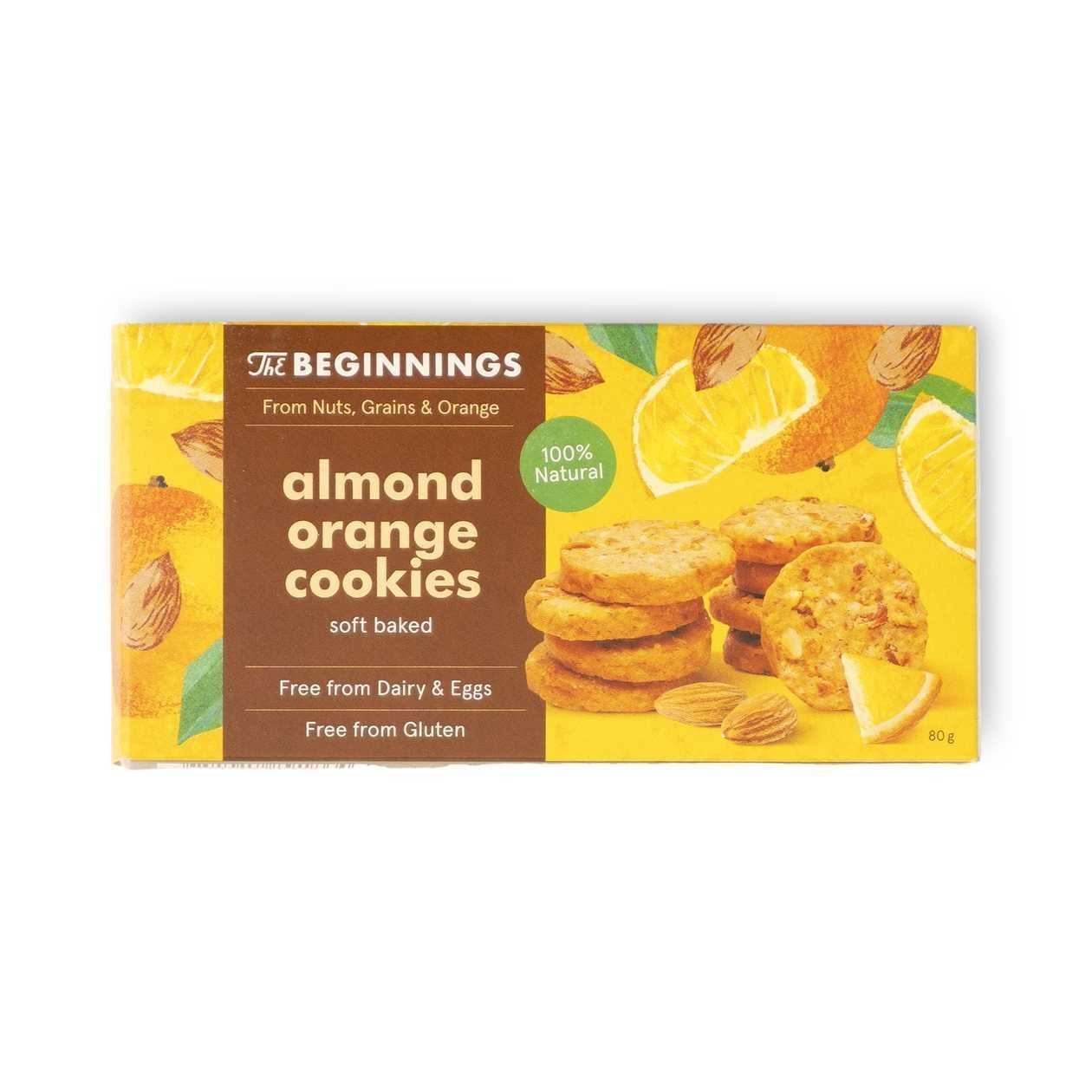 The Beginnings, Almond orange cookies, 80 g