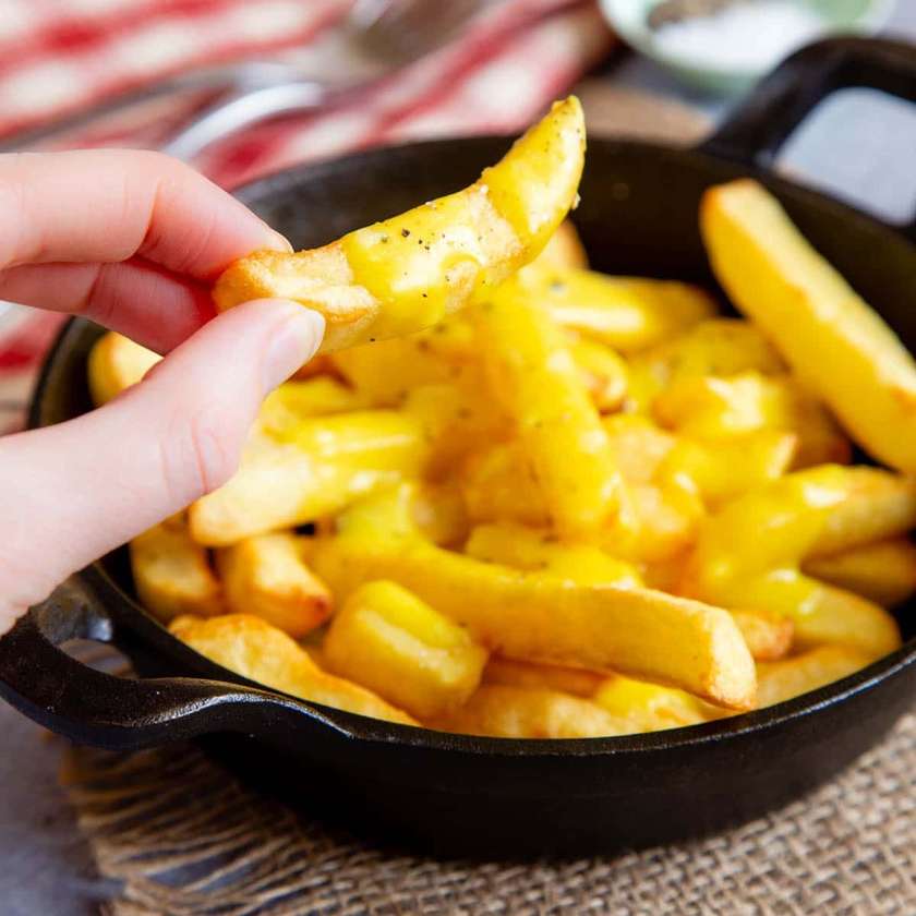 Chips with cheese