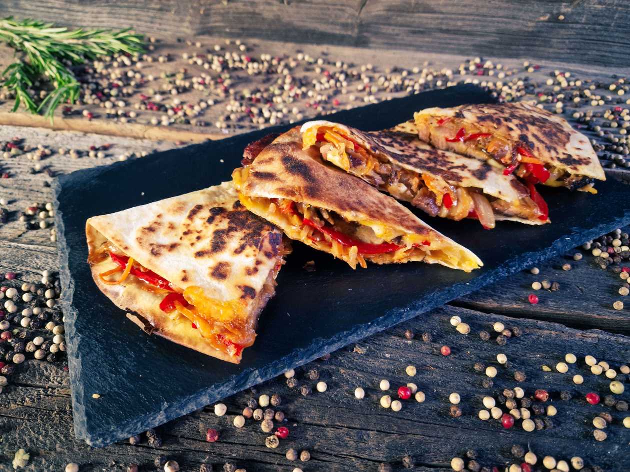 Quesadilla Chicken Kebab