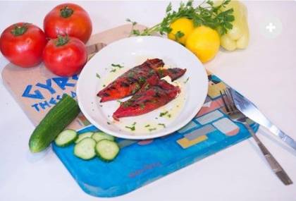 Ardei capia cu branza feta