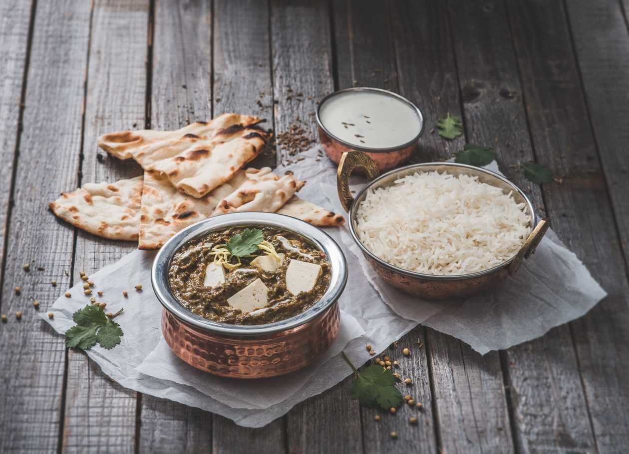 Palak paneer