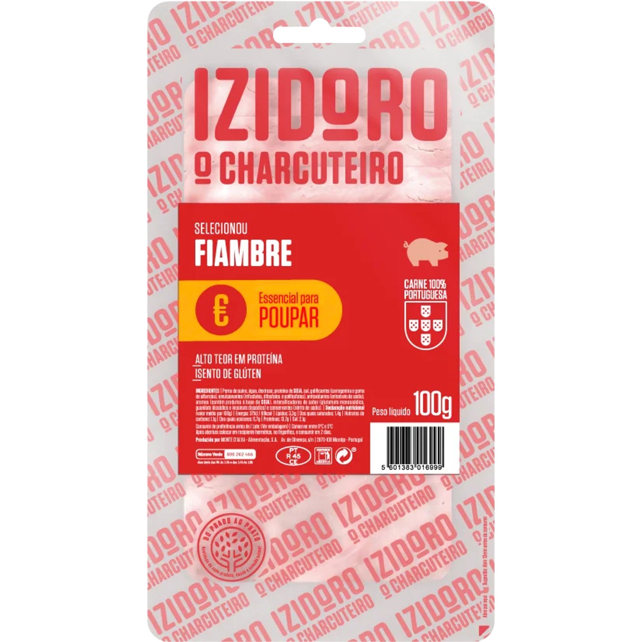 Fiambre da Pá Izidoro 100 gr