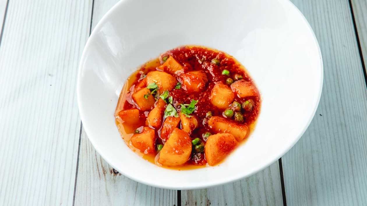 Mushroom Mutter Paneer