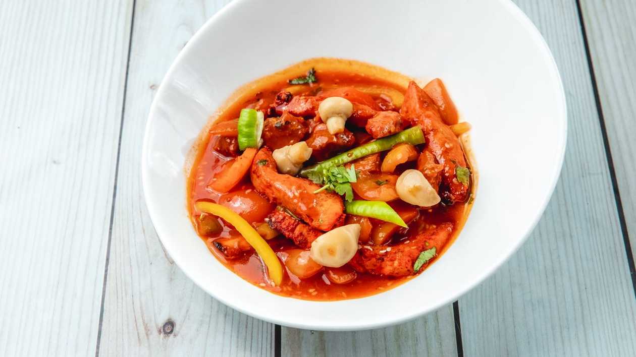 Chicken Mushroom Jalfrezi
