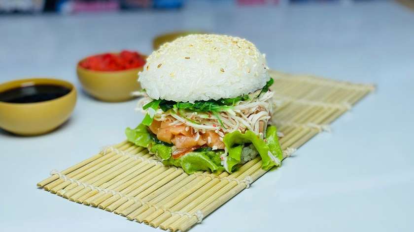 Klassik Burger Crab/Somon