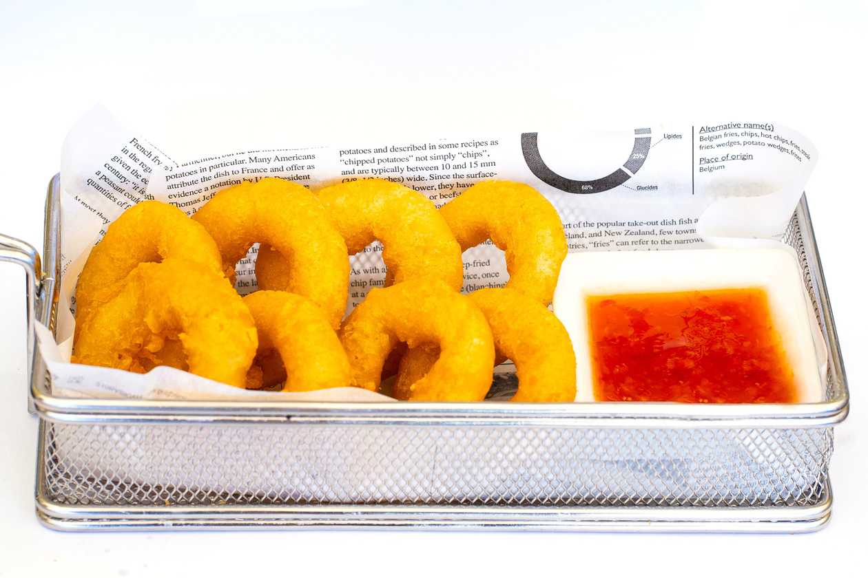 Onion rings 8 pcs.