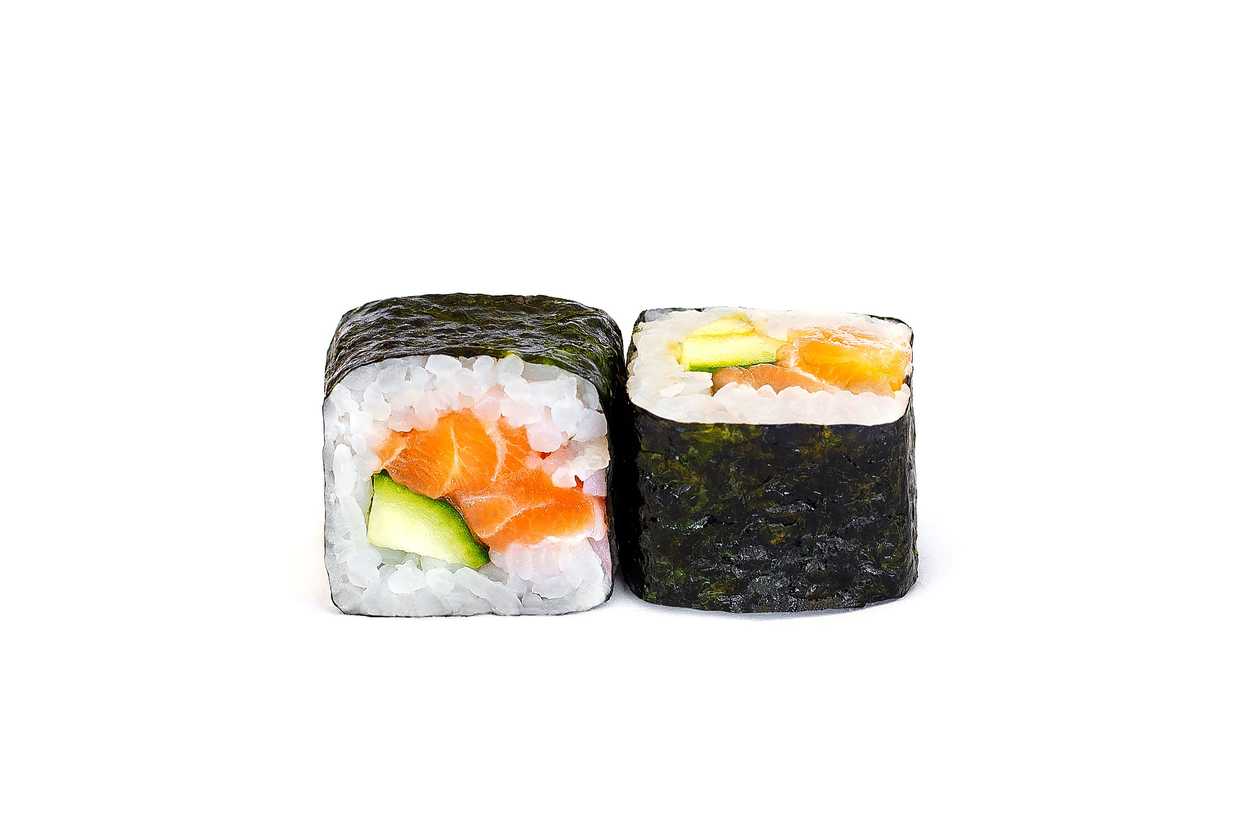 3. Sake kappa maki 8 pcs.