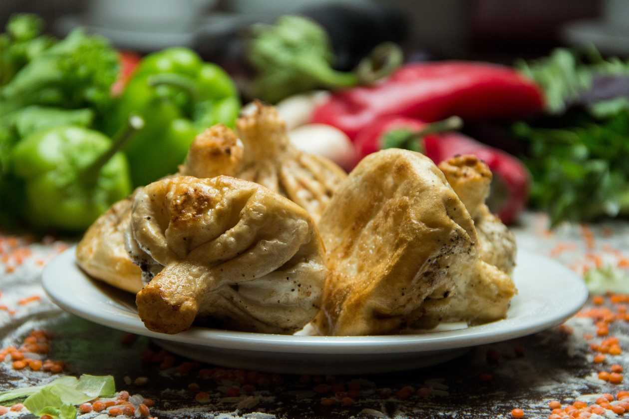 Fried Khinkali (1 pcs.)