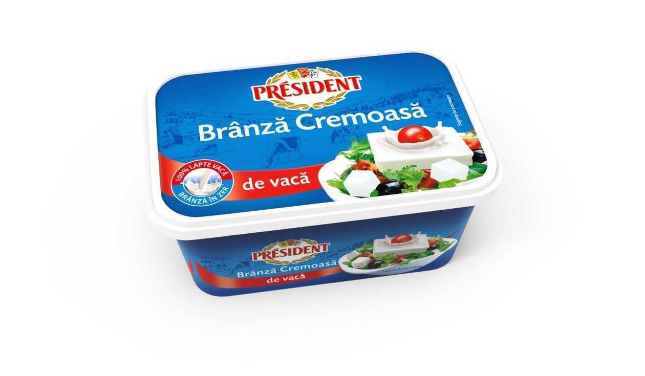 President, Branza Cremoasa de Vaca, 250 g