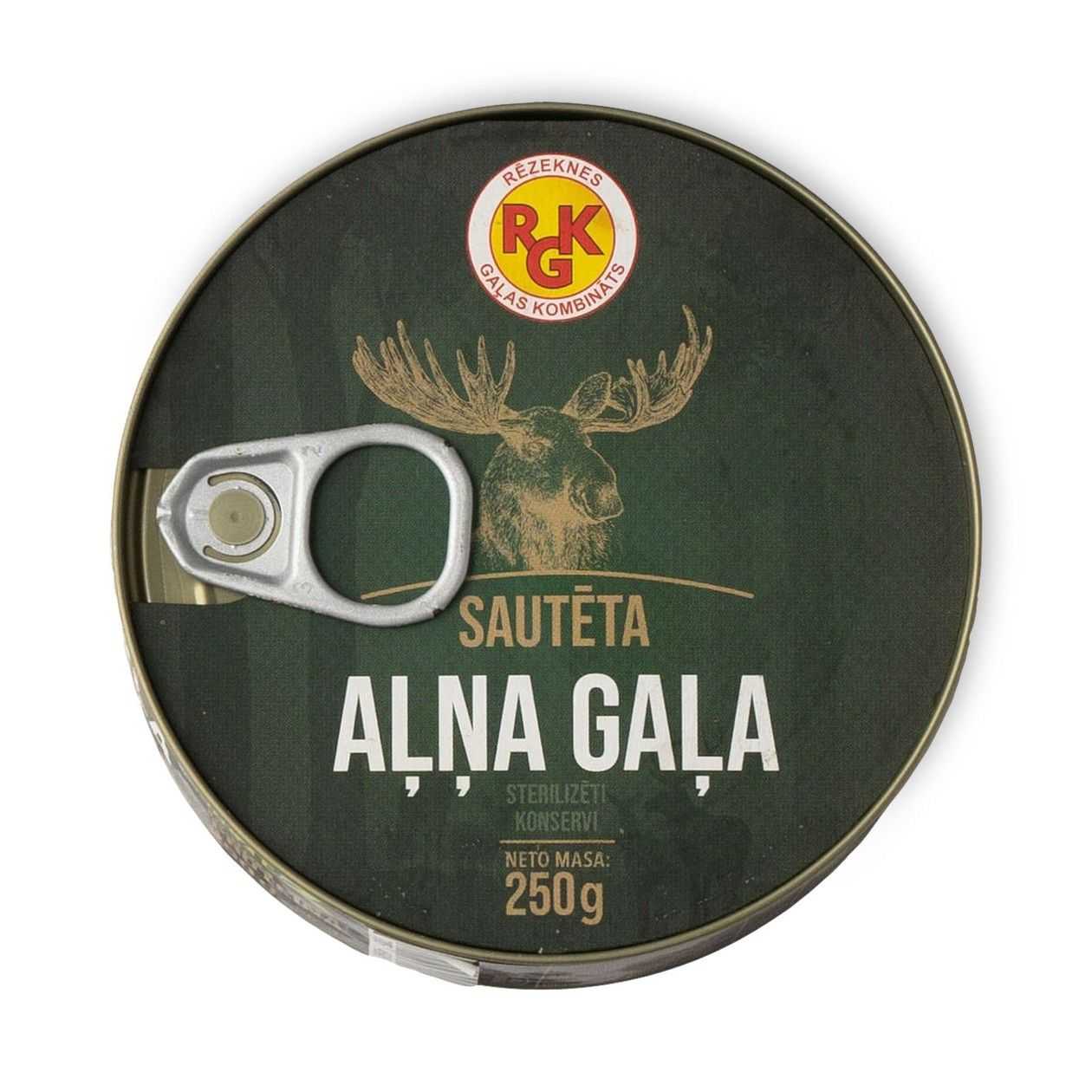 RGK, Stewed elk meat, 250 g