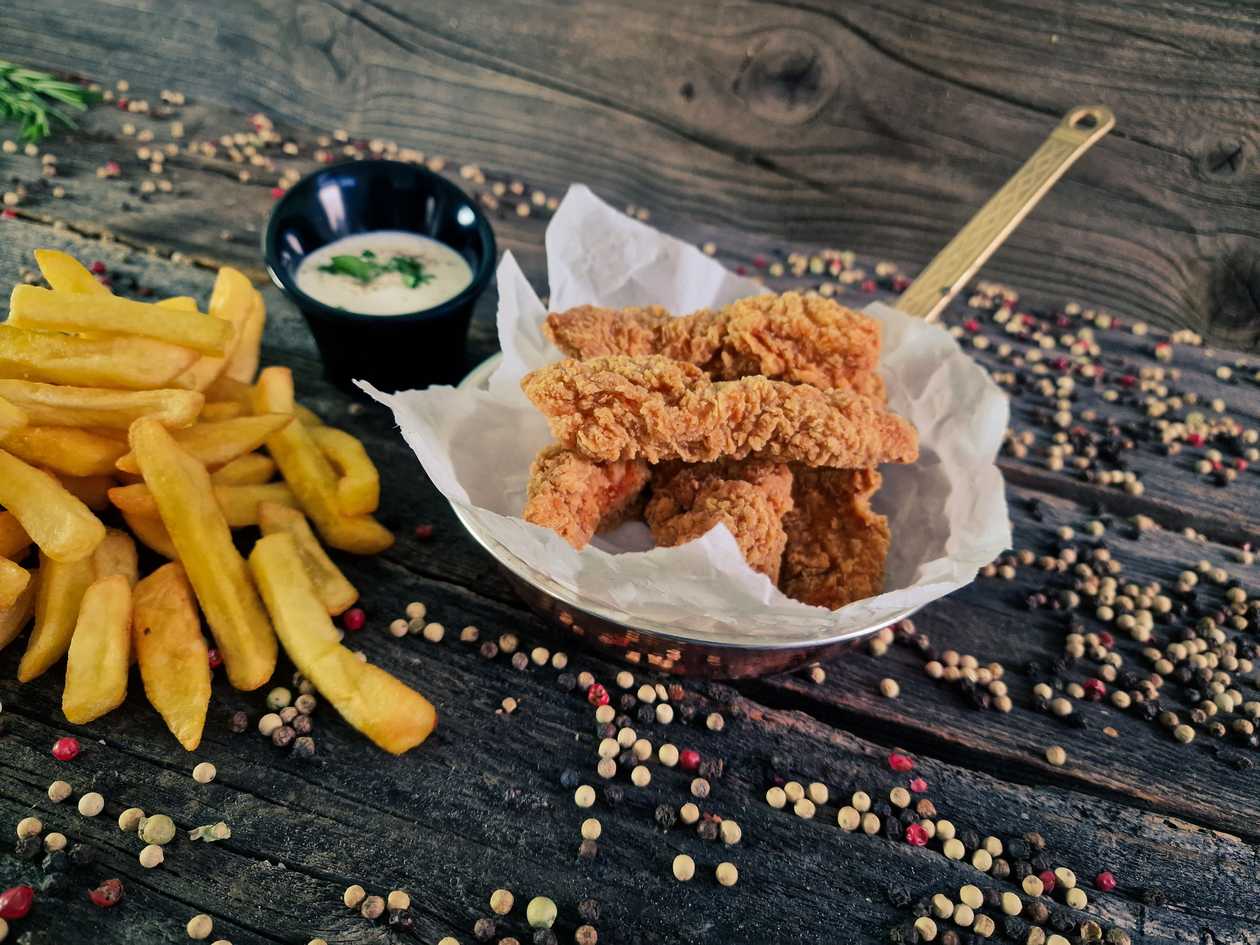 5 Crispy Chicken Strips Menu- 450 g