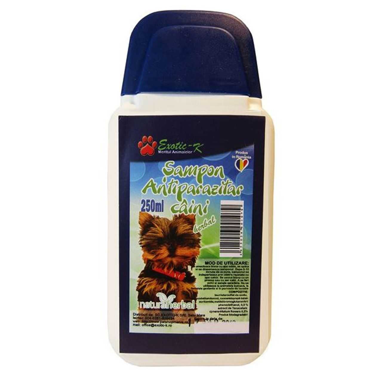 Exo, Sampon Antiparazitar, 250 ml