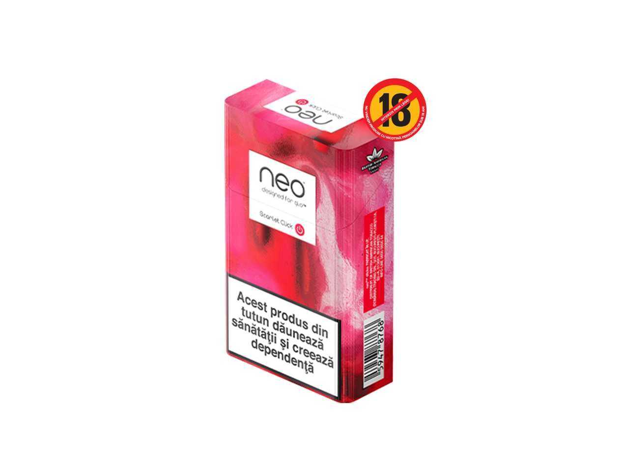 Neo, scarlet click