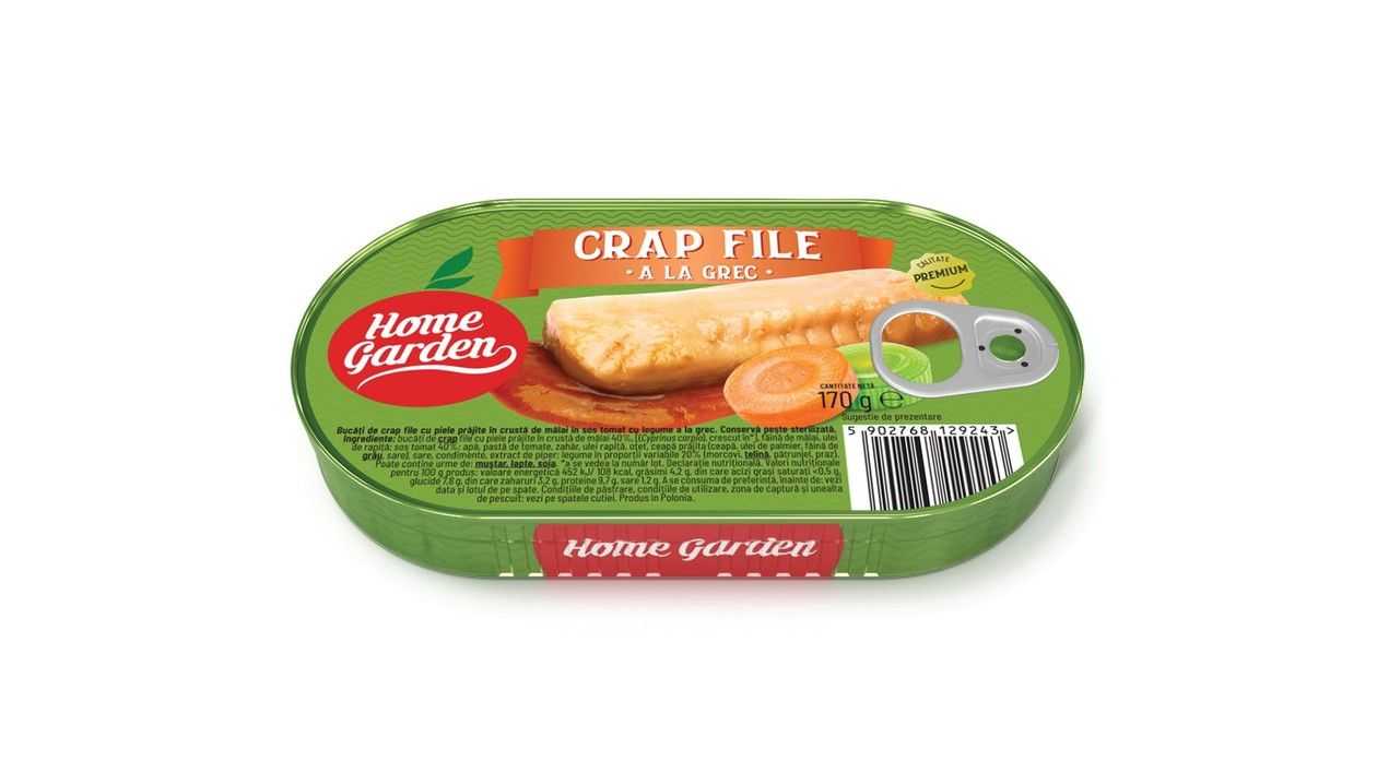 Home Garden, Crap File a la Grec, 170 g