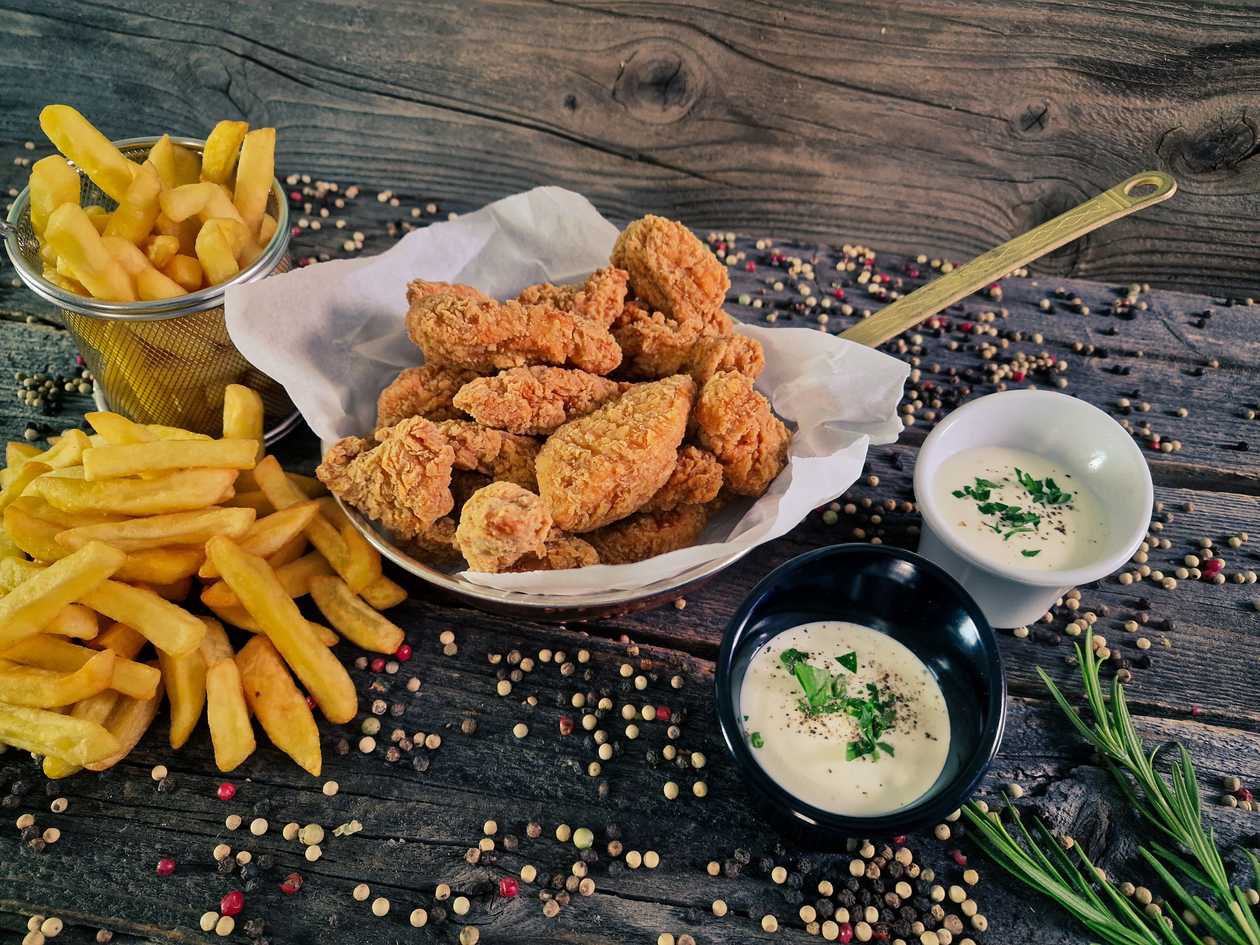 Crispy Chicken Bucket -  Duet Menu  -  1100 g