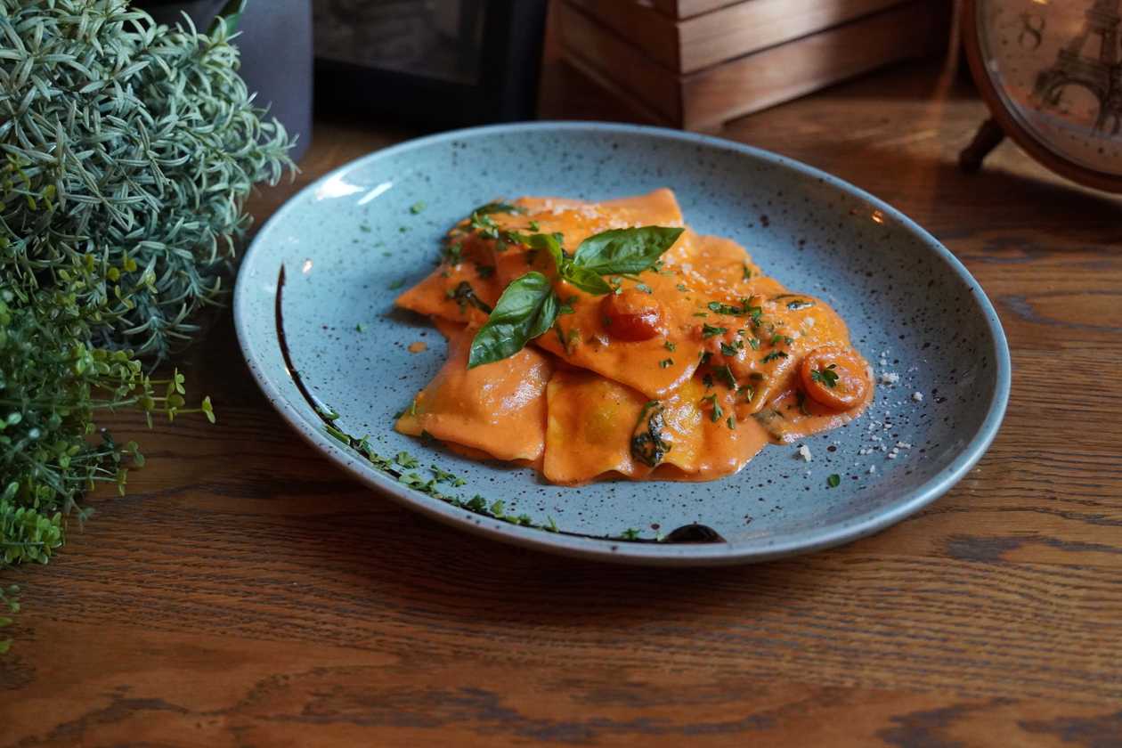 Ravioli spinaci e ricotta