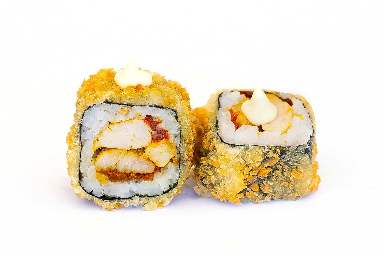 13. Hot chicken rolls 8 pcs.