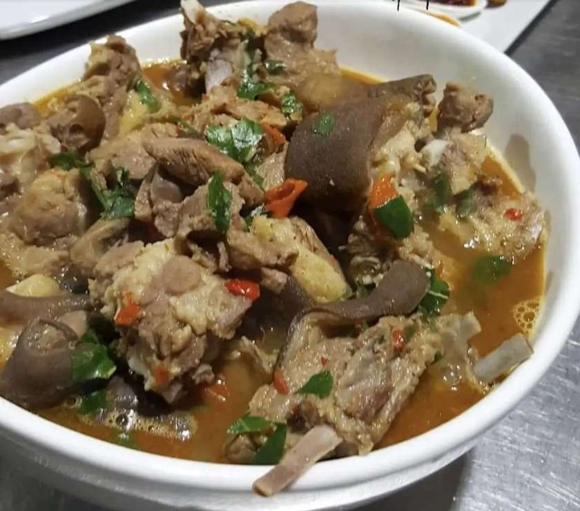 Spicy Pepper Soup with Wheat