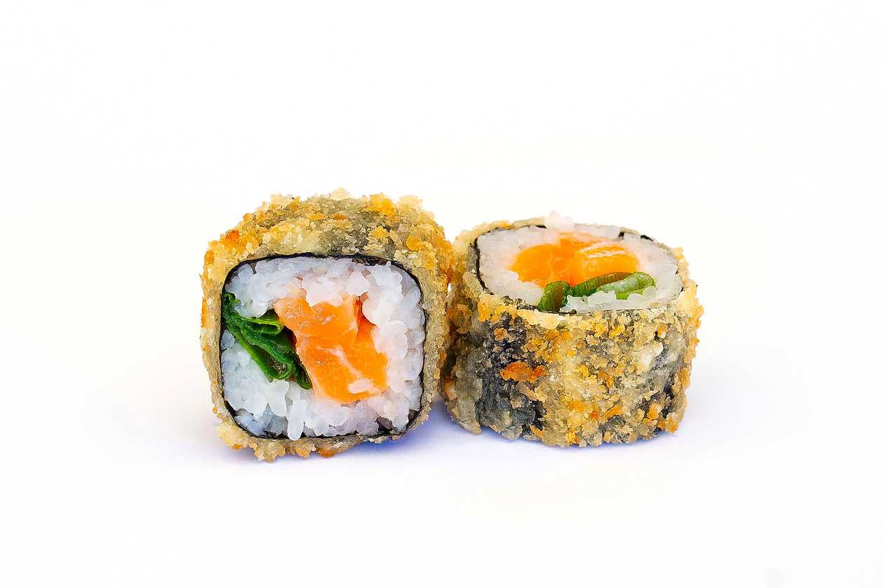11. Hot salmon 8 pcs.