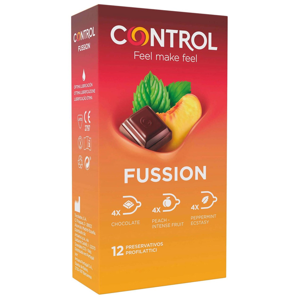 Preservativos Fussion Control 12 un (validade a acabar)