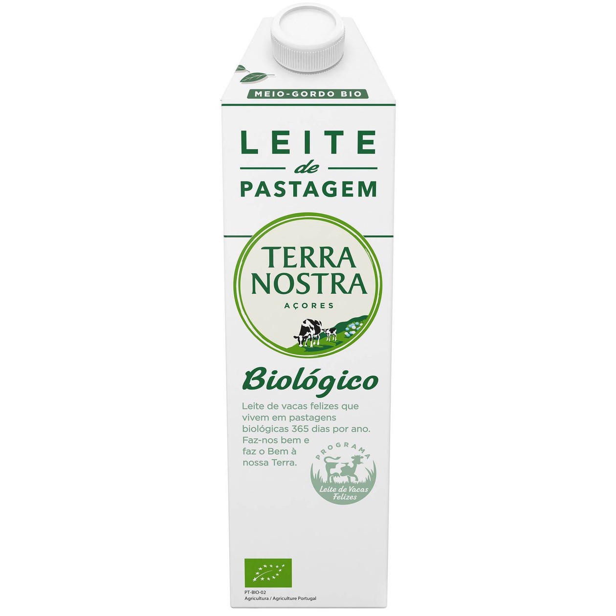Terra Nostra Organic Pasture Semi-Skimmed Milk 1 lt (expires soon)