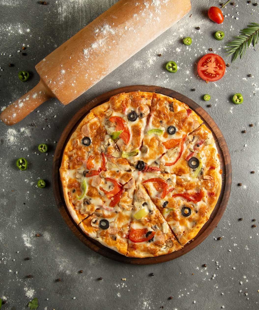 Toyuqlu Pizza