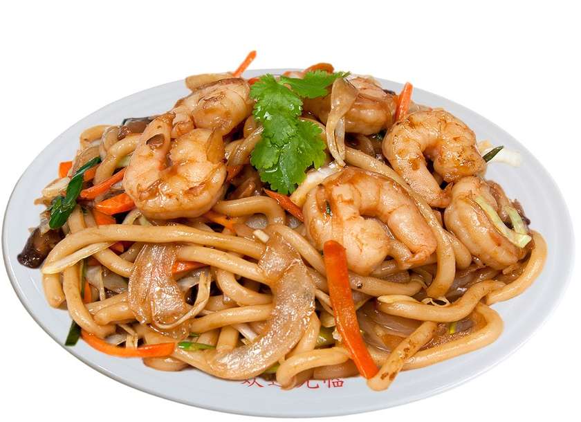 64. Korean Udon noodles with meat