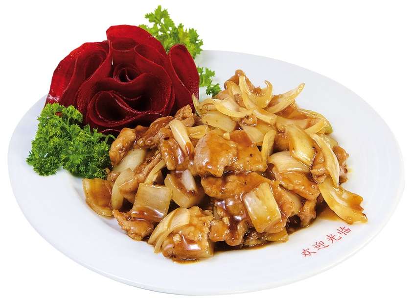 40. Meat with onions  🌶️