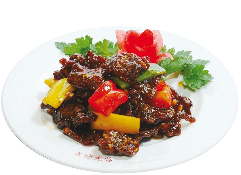 23. Dried meat in sweet and sour sauce 🌶️🌶️